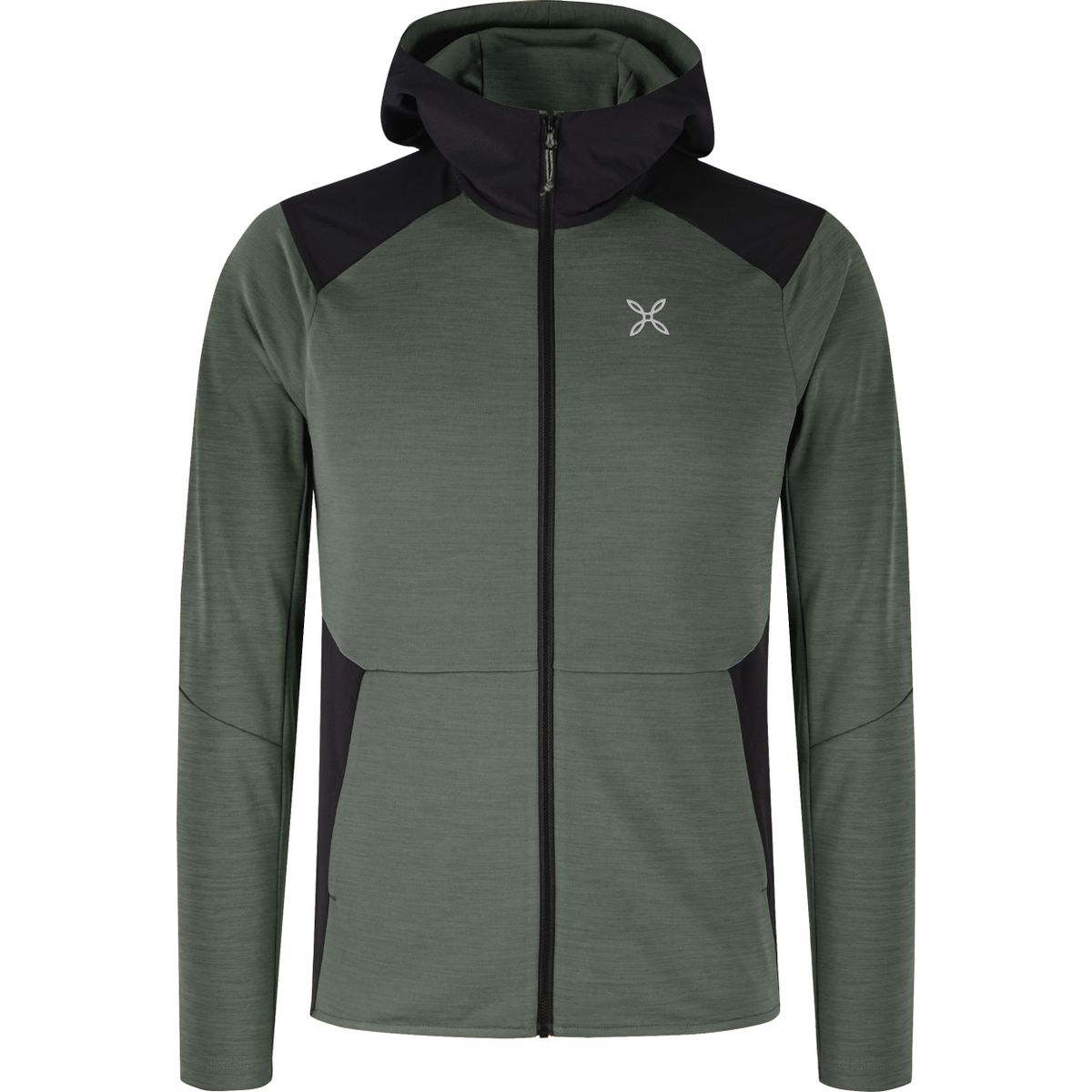 Montura Timeless MIX Hooded Maglia verde salvia (49) S MMAP61X-JS586-49-S
