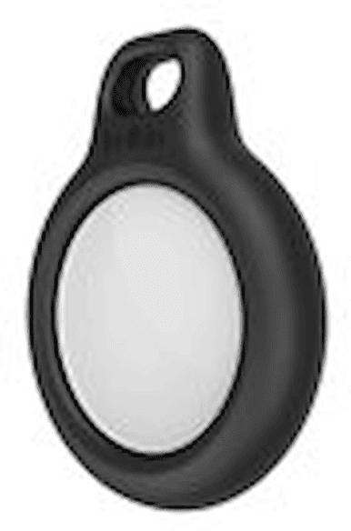 Secure Holder with Keyring - Black