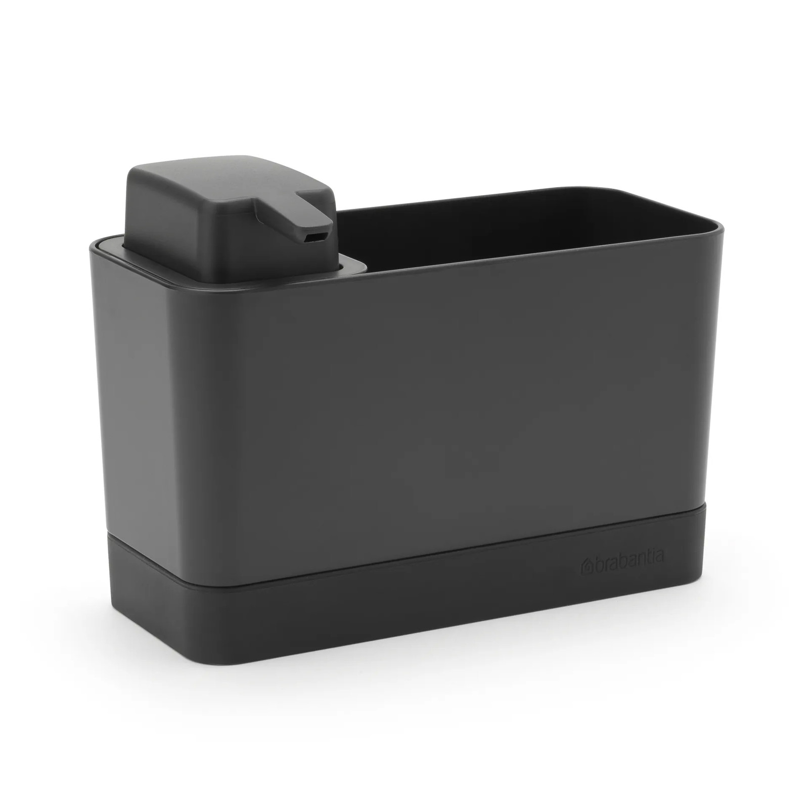 Brabantia gootsteenorganizer met zeeppomp, Donkergrijs