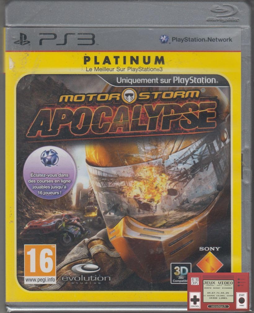 Playstation - Motor Storm: Apocalypse 3d – Platinum [französischer Import] - Preis vom 16.10.2026 11:41:07 h