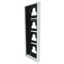 Comelit UT9174W AP-Gehäuse Ultra, 4 Module, weiss