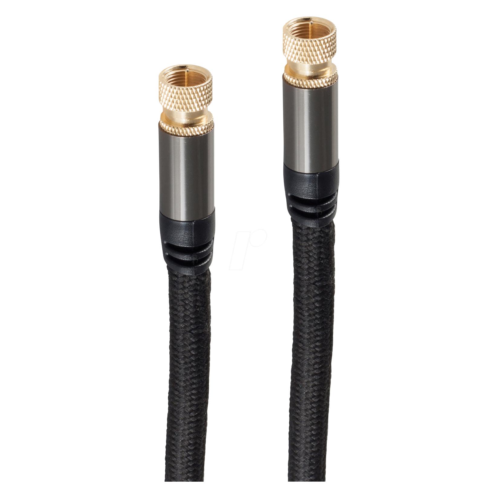 Shiverpeaks BS20-55255. Kabellänge: 2,5 m, Anschluss 1: F, Anschluss 2: F. Menge pro Packung: 1 Stück(e) (SAT Kabel) (BS20-55255)