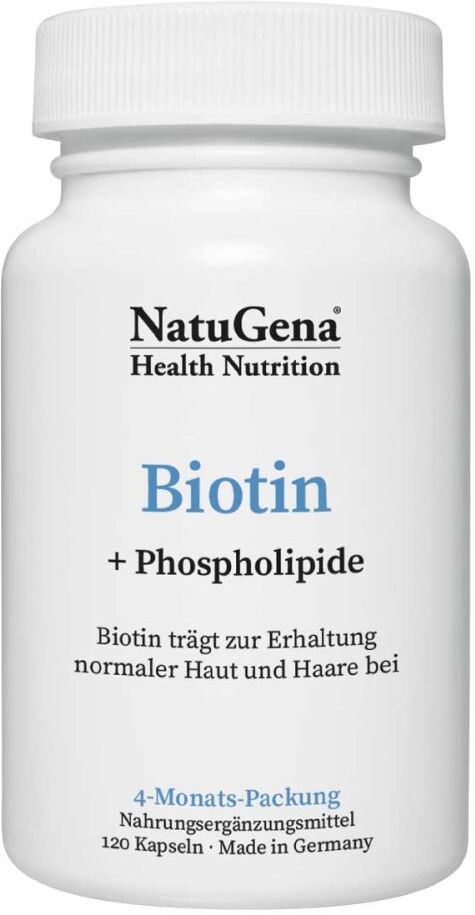 NatuGena Biotin + Phospholipide vegane Kapseln