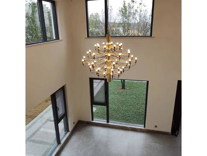 2026 restaurer les originaux Gino Sarfatti 2097 lustre haut de gamme salon hôtel chambre décor cuisine pendentif lumières Suspensi