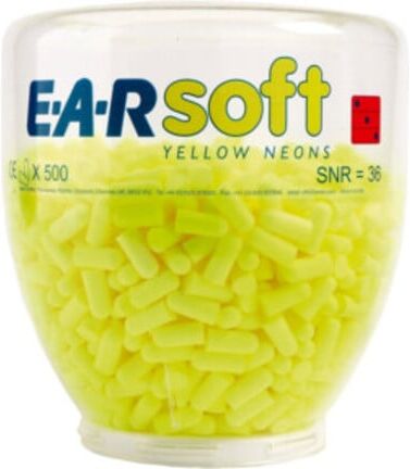 Bouchons antibruit 3M E-A-RSoft Yellow Neons RT500 (7000038202)