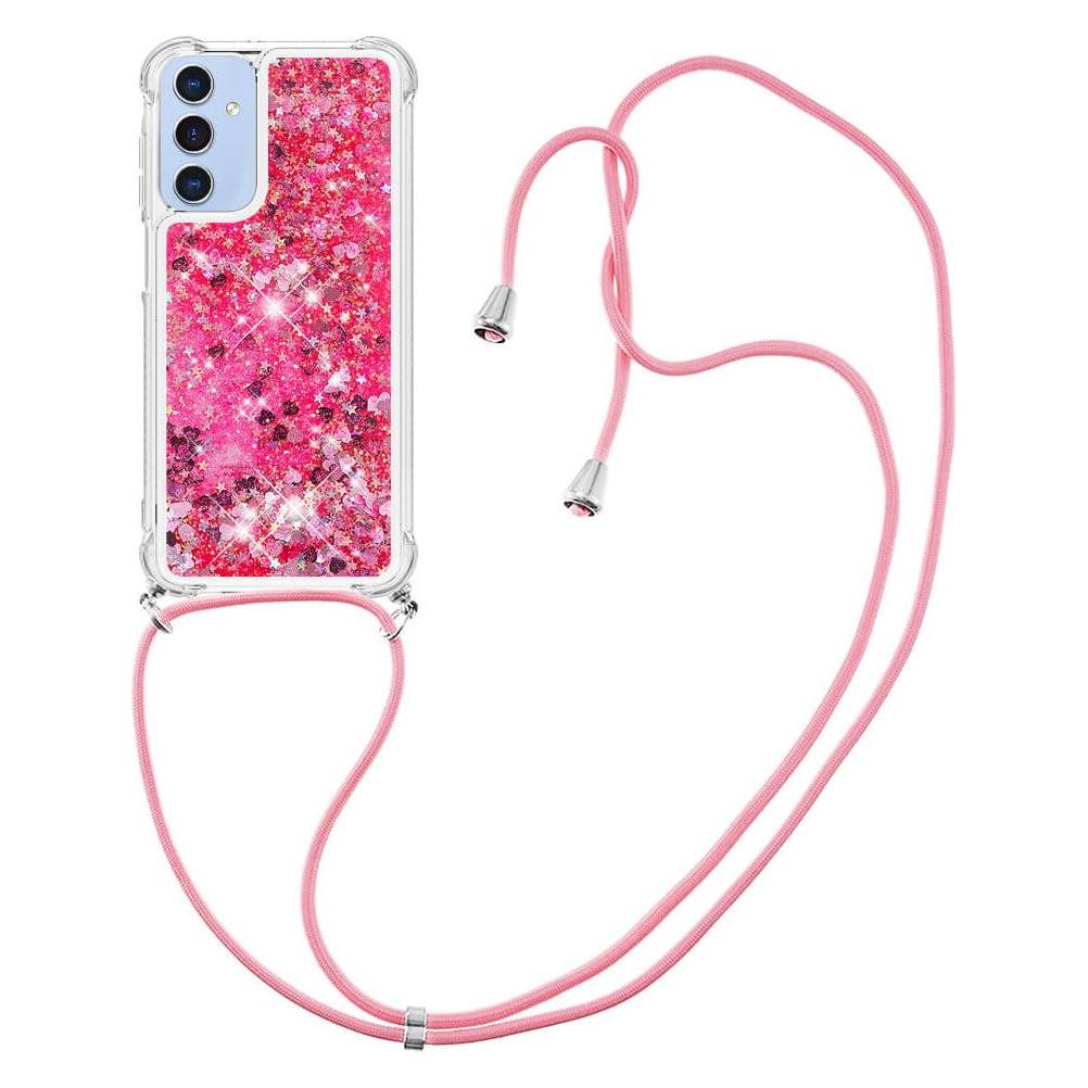 Cover-Discount Galaxy A17 / A26 - Glitzer Hülle mit Kordel (Samsung Galaxy A17, Samsung Galaxy A18, Samsung Galaxy A26) (62885282)