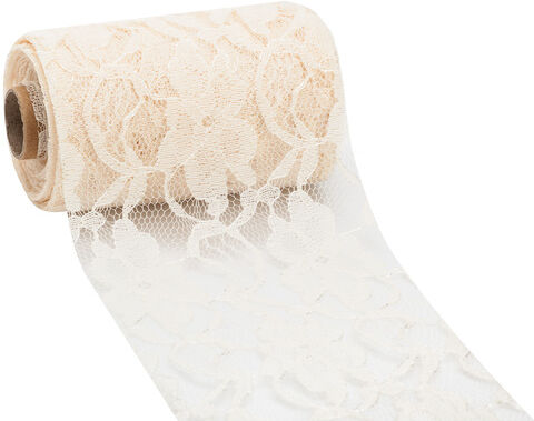 Spitzenband, creme, 120 mm, 10 m