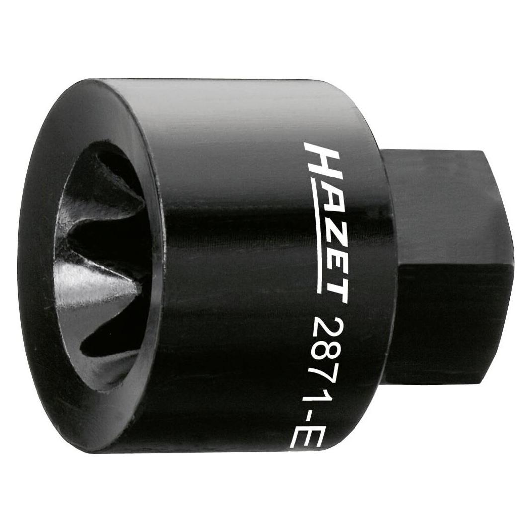 Hazet Bremssattel TORX Einsatz 2871-E24 Aussen-Sechskant 22 mm Aussen TORX Profil E24 (2871-E24)
