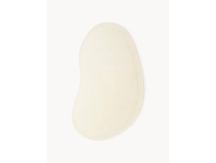 Tapis en laine de forme organique Kadey