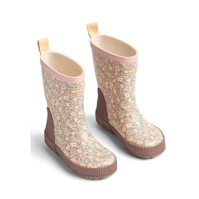 Stiefel WHEAT "WHEAT Gummistiefel Welly", Mädchen, Gr. 34, bunt (rose shadow flowers), Gummi, Schuhe Stiefel