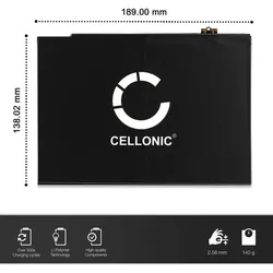 Cellonic Akku für Apple iPad Air 2 - A1566, 2 - A1567, Smartphone Akku