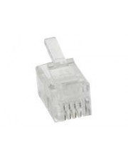 InLine Telefonanschluss RJ-11 M Packung mit 100 (73094)