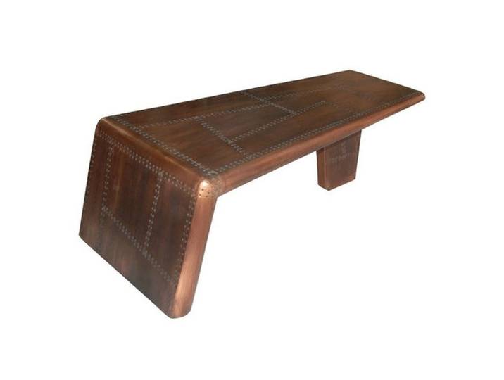Luxury-Park-Direct Kommode Cochtisch in antikem Kupfer Finish aircraft .Luxury Park