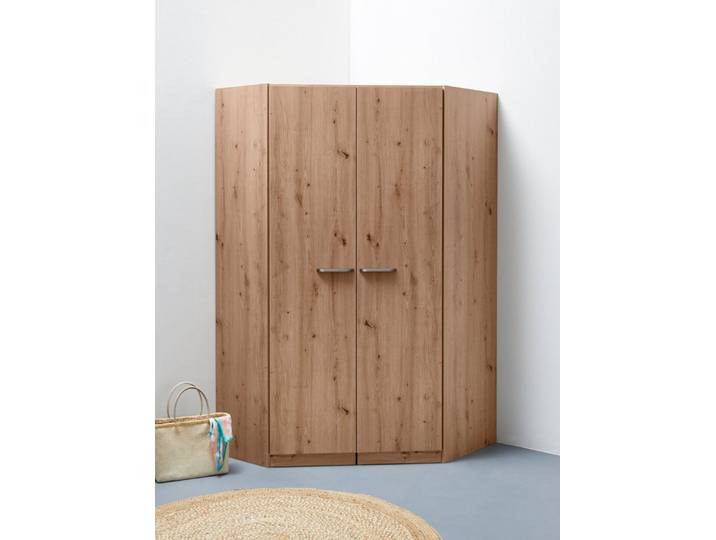 rauch Eckschrank Kleiderschrank Schrank Garderobe Wäscheschrank VANDOR voll ausgestattet, viel Stauraum, MADE IN GERMANY