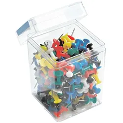 GOWI Office 200er Pack Pinnadeln bunt mehrfarbig