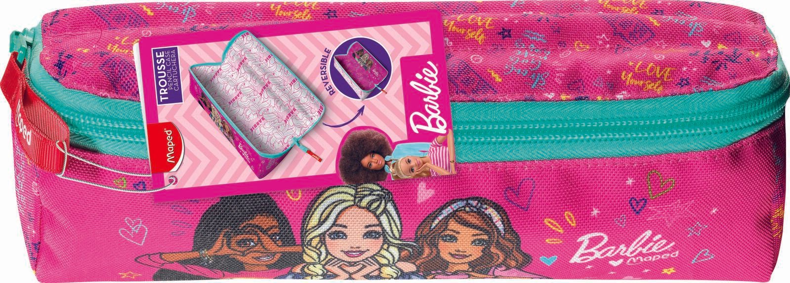 maped Federmäppchen pink/weiß 931915