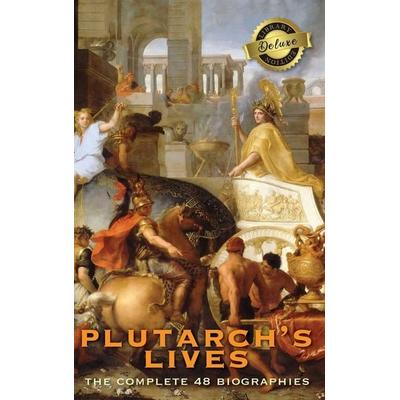 Plutarch's Lives, The Complete 48 Biographies (Deluxe Library Edition), Gebundene Ausgabe von Plutarch, Engage Classics, 978-1-77476-048-2