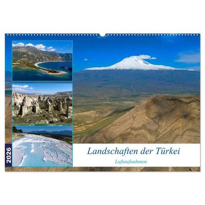 Landschaften der Türkei (Wandkalender 2026 DIN A2 quer), CALVENDO Monatskalender