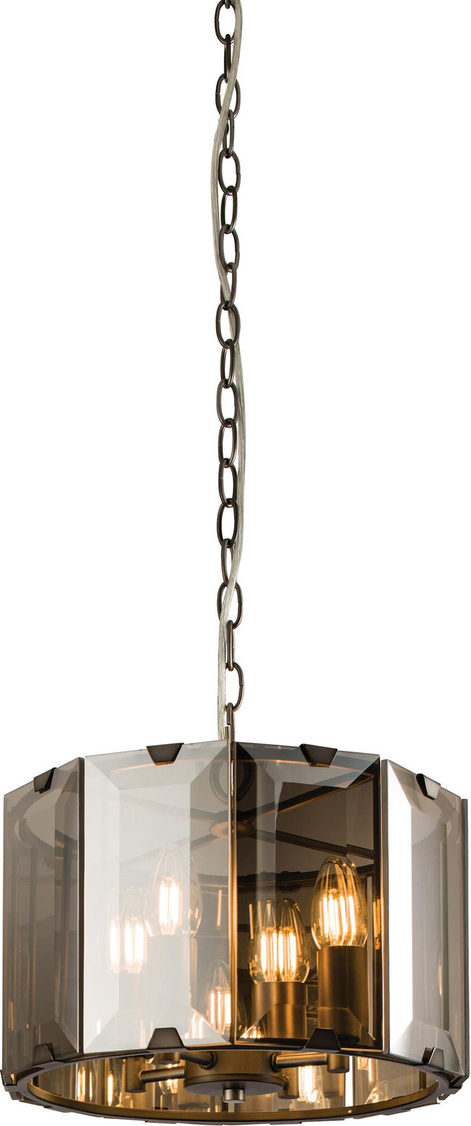 ENDON Clooney Hanglamp met LED-paneel