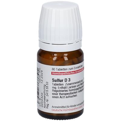 Sulfur D 3 Tabletten 80 St