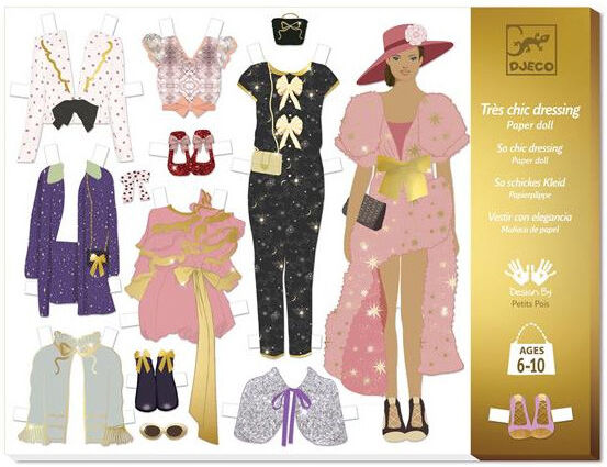 Djeco Paper Doll : Dressing so chic
