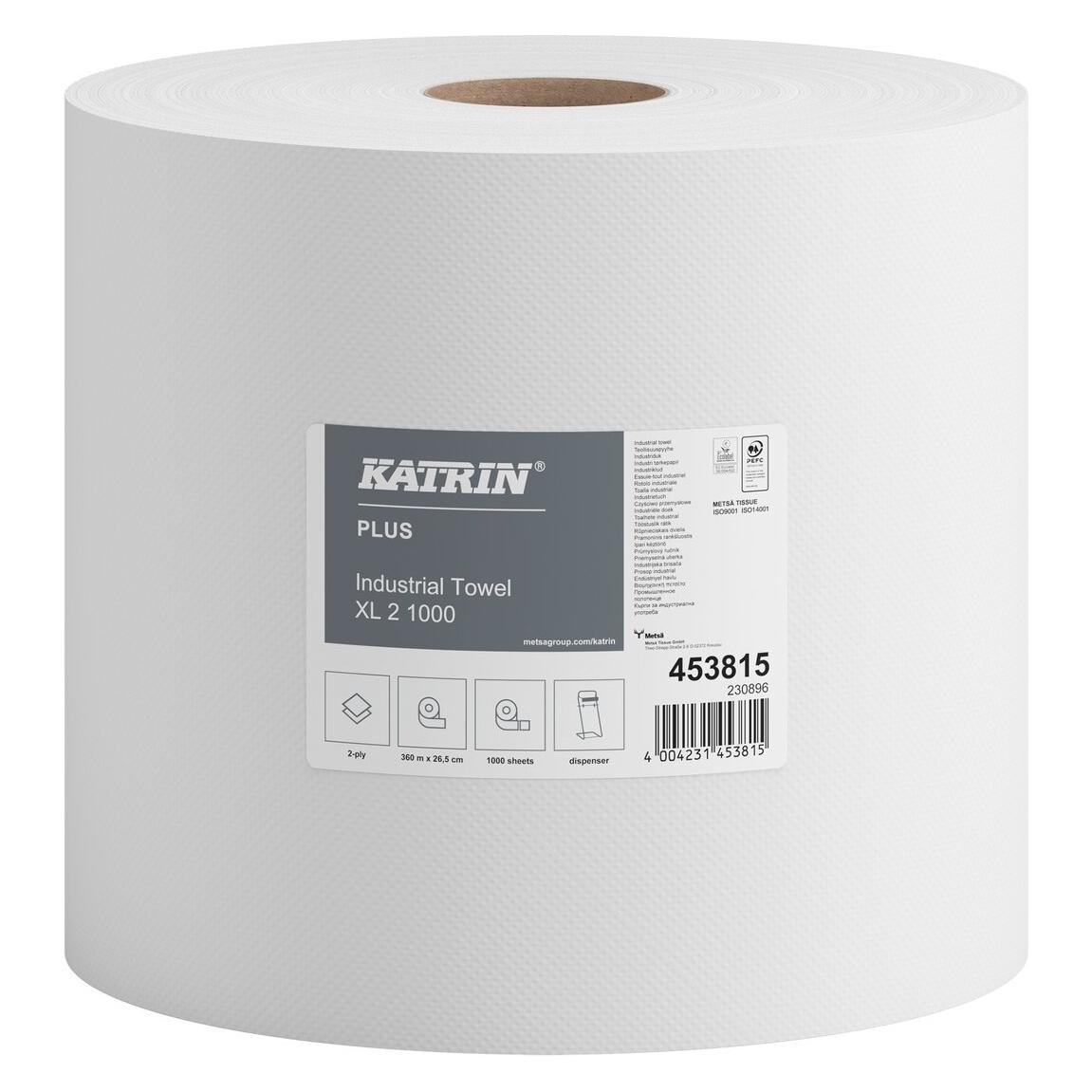 Katrin Wischtuch Rolle 2-lagig 2RL weiss (1x) (453815)