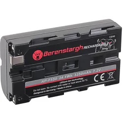 Berenstargh Akku f. Sony NP-F550 F330 F530 F750 F930 F920 F550 (Kamera Akku), Kamera Stromversorgung, Schwarz