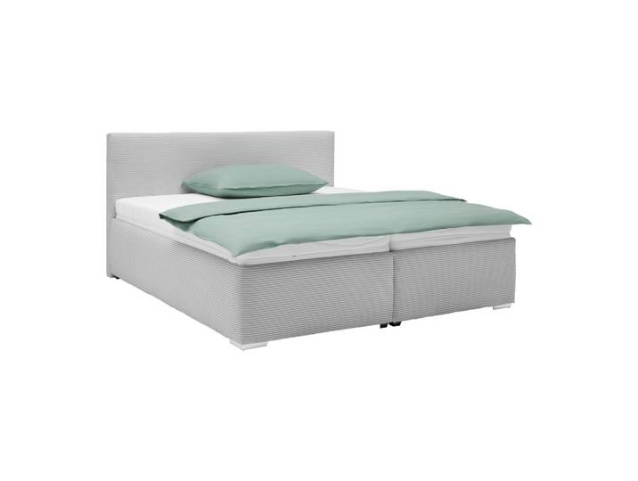 Polsterbett 200/200 cm Grau