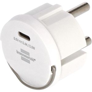 Brennenstuhl USB-Ladegerät 1508110010, 12 Watt, 1x USB-C, 1 Port