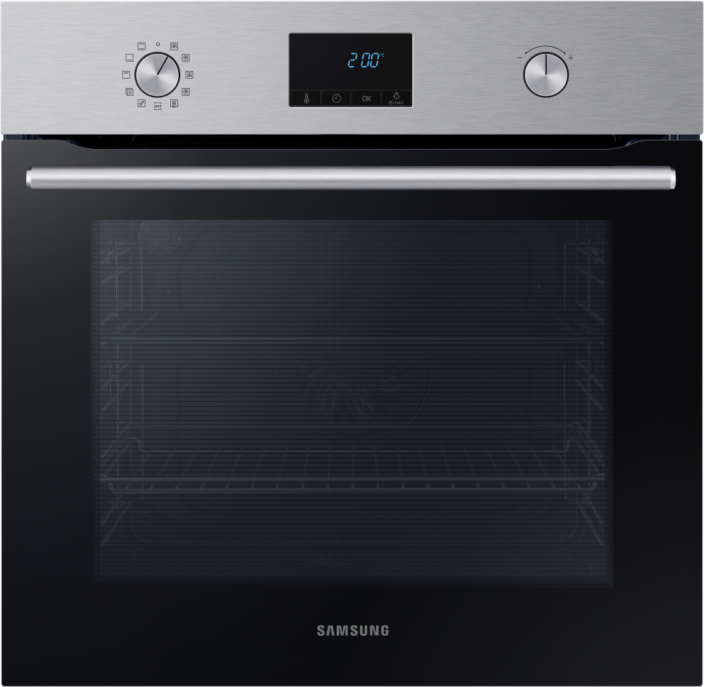 Samsung NV68A1170BS/OL, Medium, Elektrischer Ofen, 68 l, 1800 W, 68 l, Lüfterunterstützt