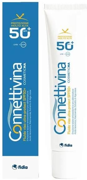 Connettivina Fluido Viso Solare Spf 50+ Protezione e Idratazione 50 Ml