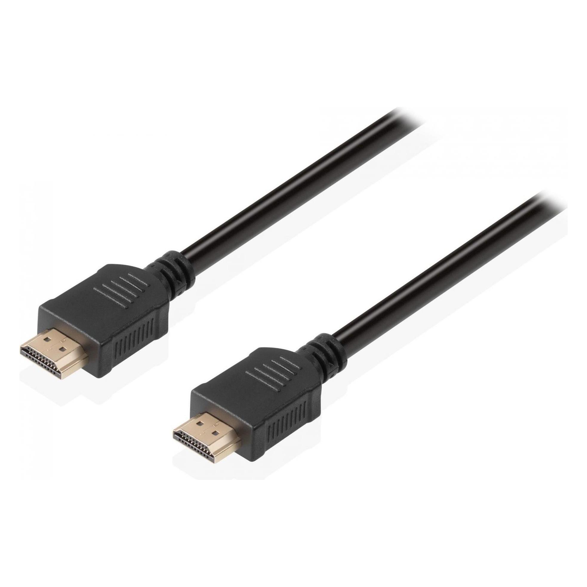Deltaco HDMI HDMI cable HDMI Type A (Standard) Black (3 m) (301880)