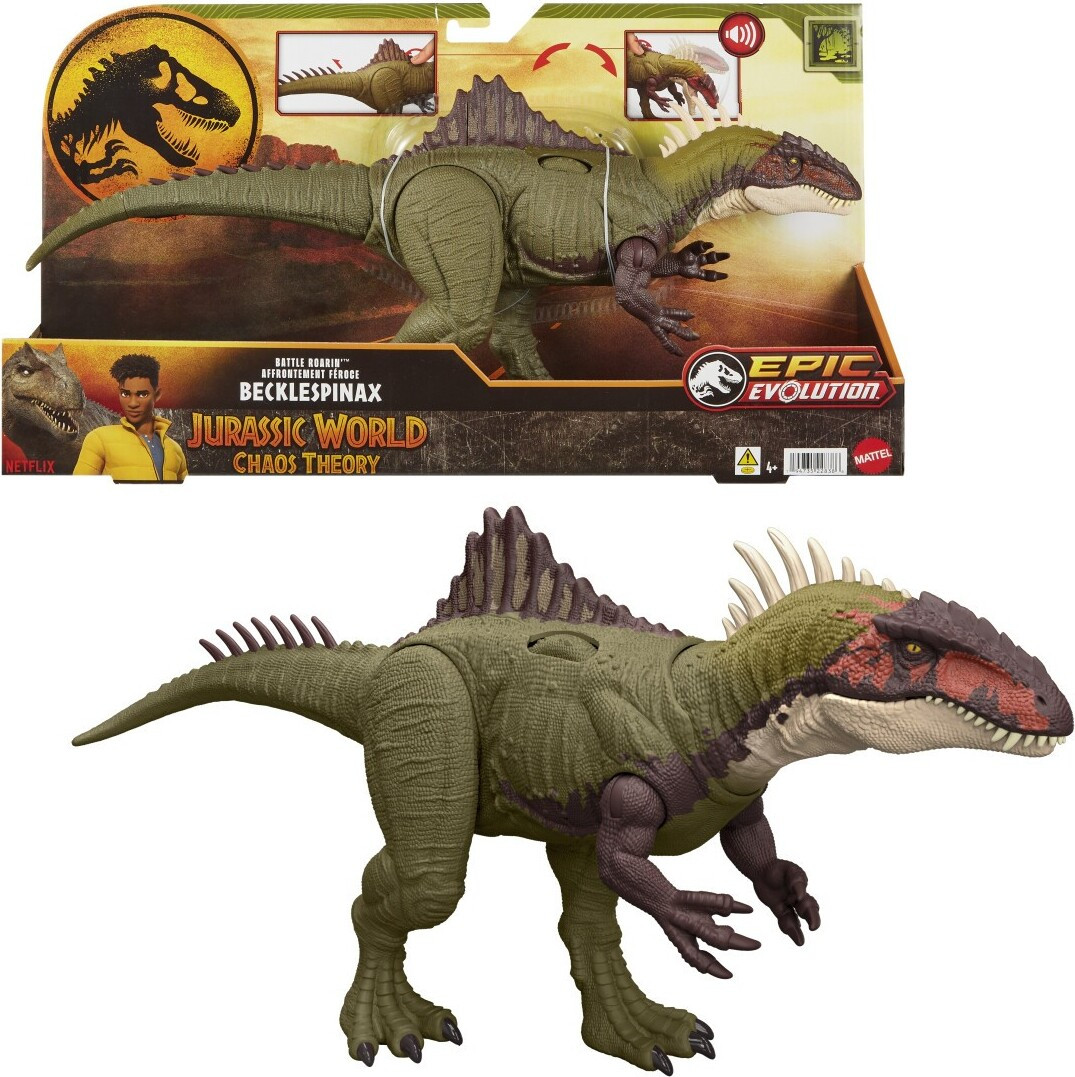 Mattel Jurassic World Becklespinax Actiefiguur