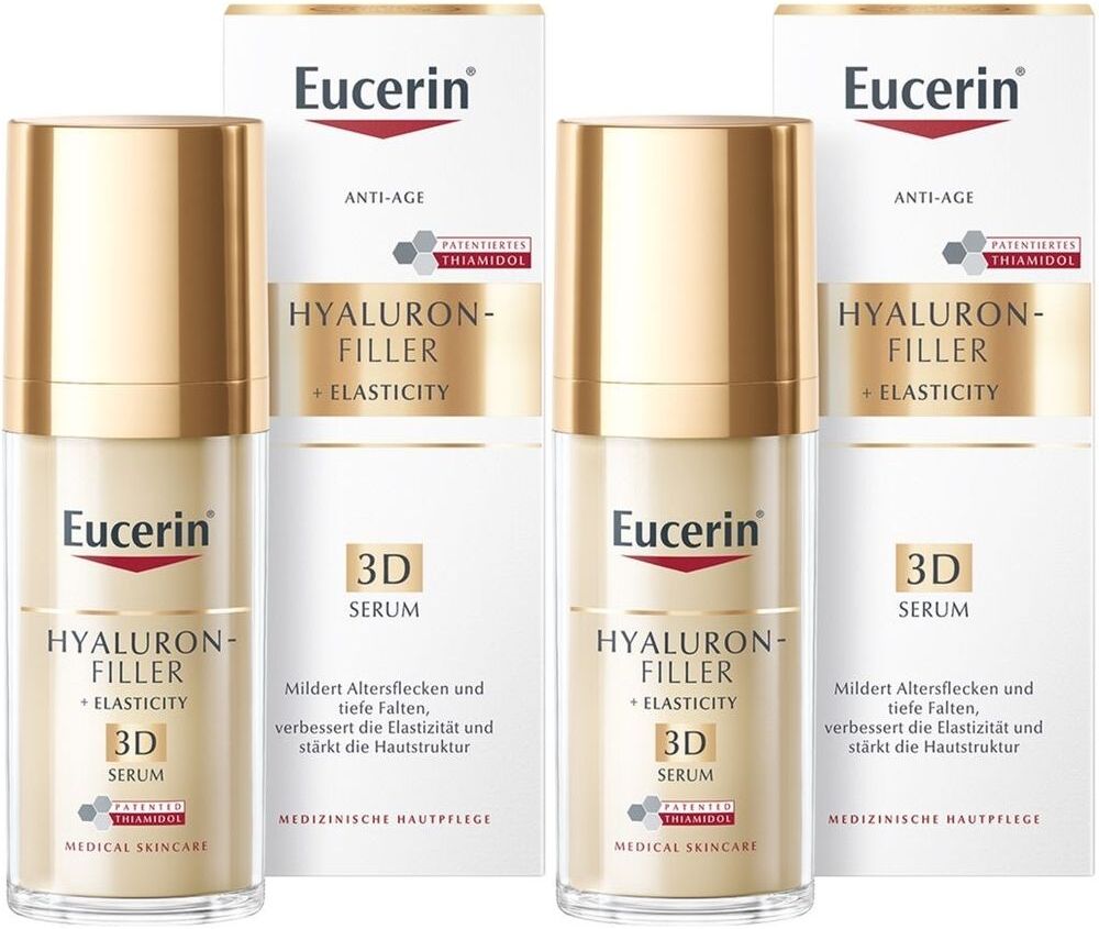 Eucerin Hyaluron-Filler + Elasticity 3D Serum x2 2x30 ml Creme