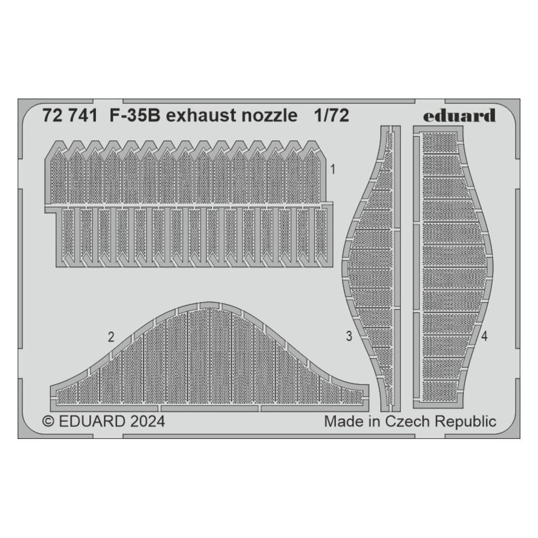 Eduard F-35B exhaust nozzle TAMIYA (72741)