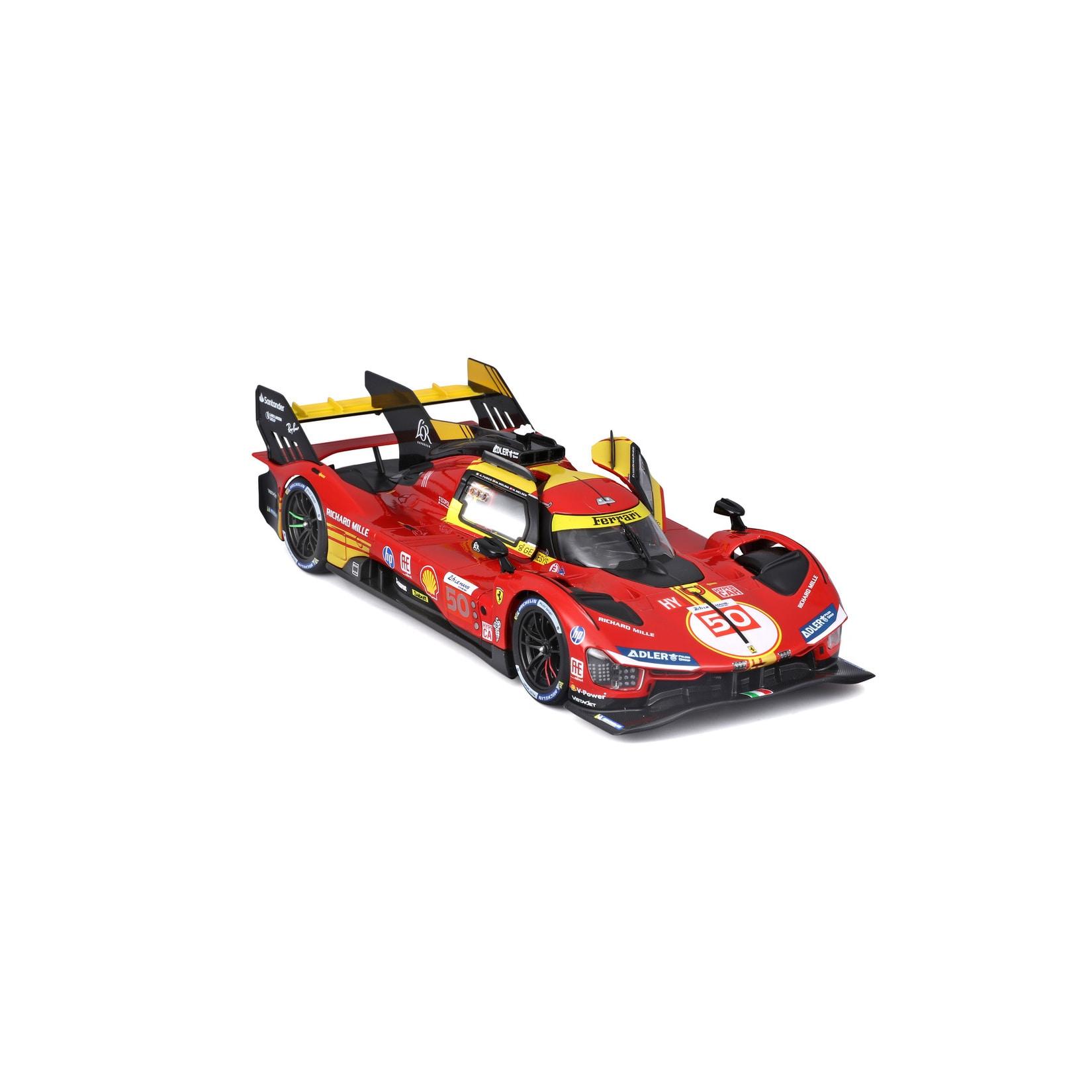 Bburago 18-36322P2 - Modellauto - Ferrari 499P LMH #50 '24 (Maßstab 1:43) Auto Sammler Spielzeugauto
