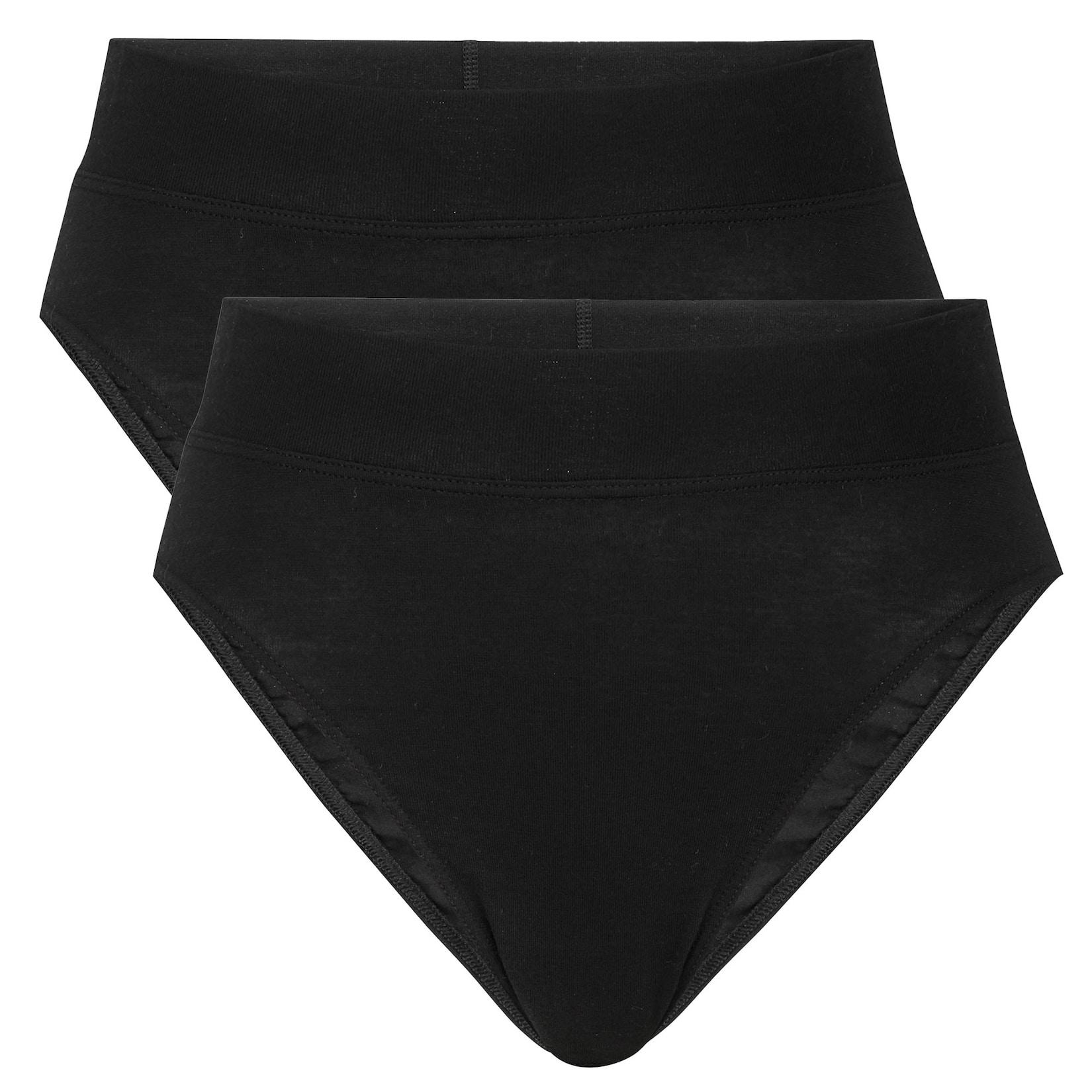 Elastic High Waist Damen Slip