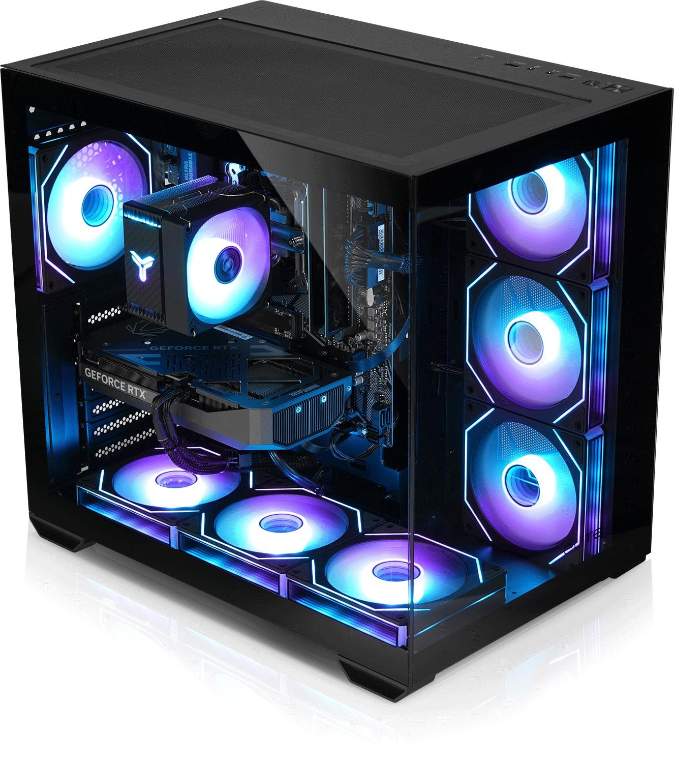 kiebel.de Gaming PC Panorama V AMD Ryzen 7 5700X, 32GB DDR4, NVIDIA RTX 5070 12 GB, 1TB SSD, Windows 11, Gaming PC