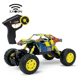 JAMARA Hillriser Crawler 4WD 1:18 gelb 2,4GHz