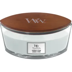 Hearthwick WoodWick Lavender & Cedar Kerze