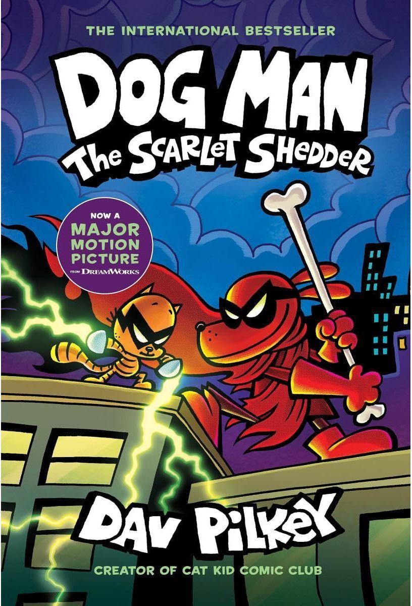 Scholastic Dog Man 12: The Scarlet Shedder (the latest laugh-out-loud, full-colour book in the million-copy selling series!)