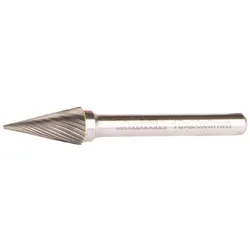 Makita Hartmetall Frässtift Spitzkegel - Einfachverzahnung - LxØ 20x10 mm - B-52831