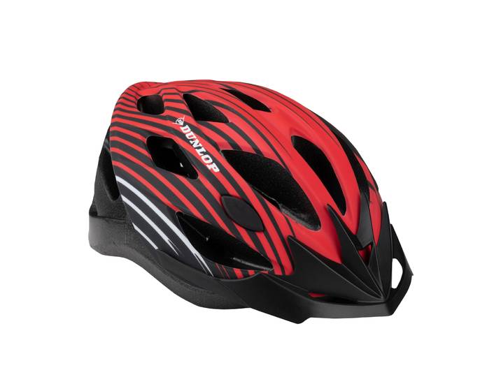 Velohelm DUNLOP 58 - 61 cm rot