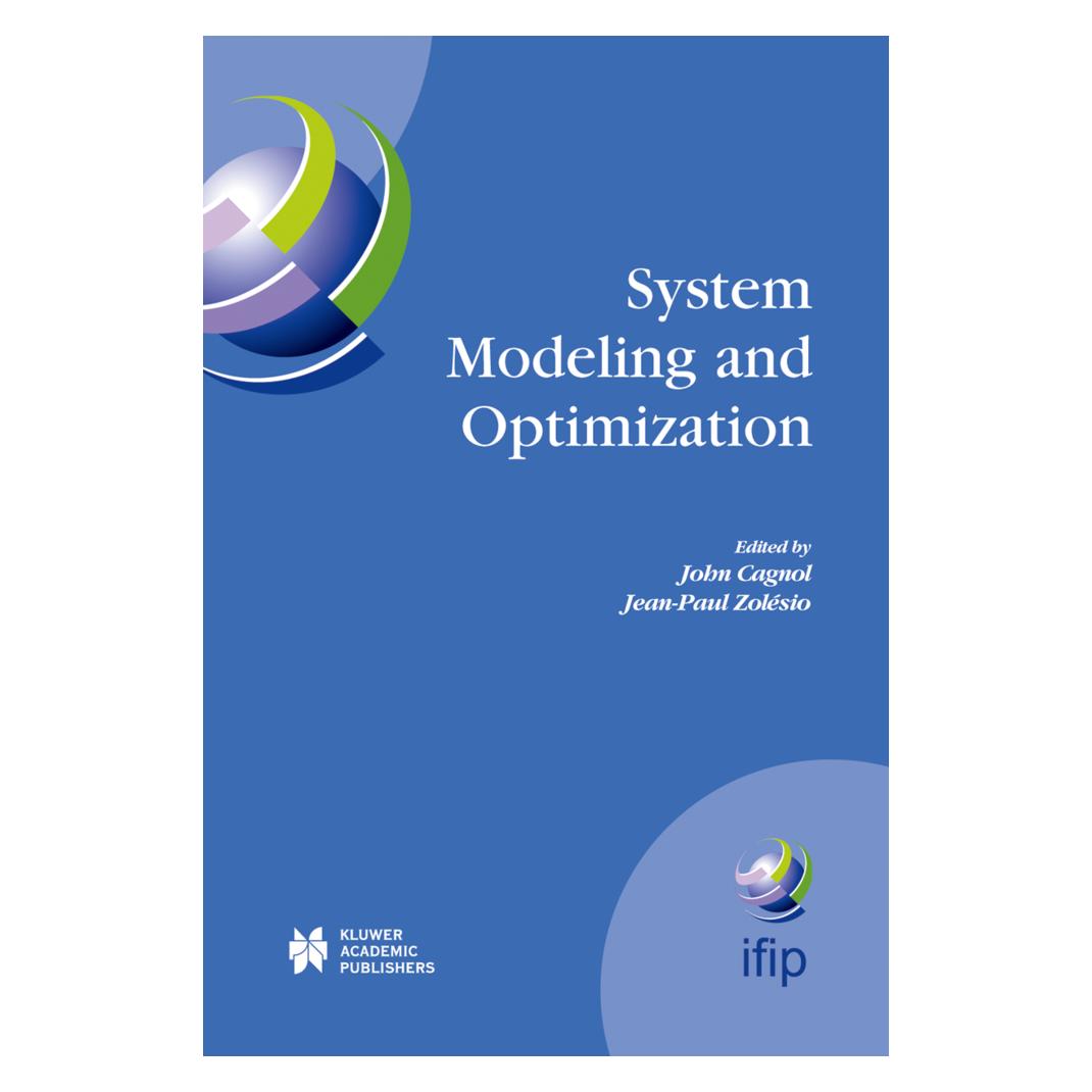 Springer System Modeling and Optimization (Englisch, Softcover, Jean Paul Zolesio, John Cagnol) (55380098)
