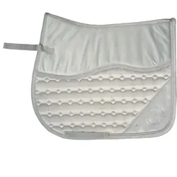 Kingsland odessa Satin- & Samtschabracke mit silbernen Strasssteinen Grey Sleet Sommer 2022, Größe: Jumping
