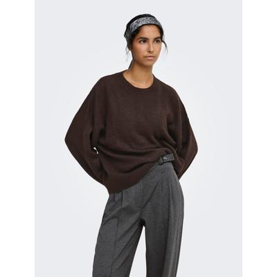JDY "JDYSONJA L/S O-NECK PULLOVER KNT NOOS" Materialmix