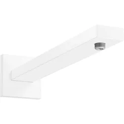 hansgrohe Brausearm Square 389 mm, 27694700, Farbe: weiss matt