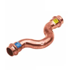 Sanpro Kupfer Pressfitting Bogen Überbogen Sprungbogen, Größe V 12