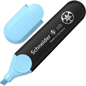 Schneider Textmarker Job Pastell, Strichbreite 1 - 5mm, himmelblau