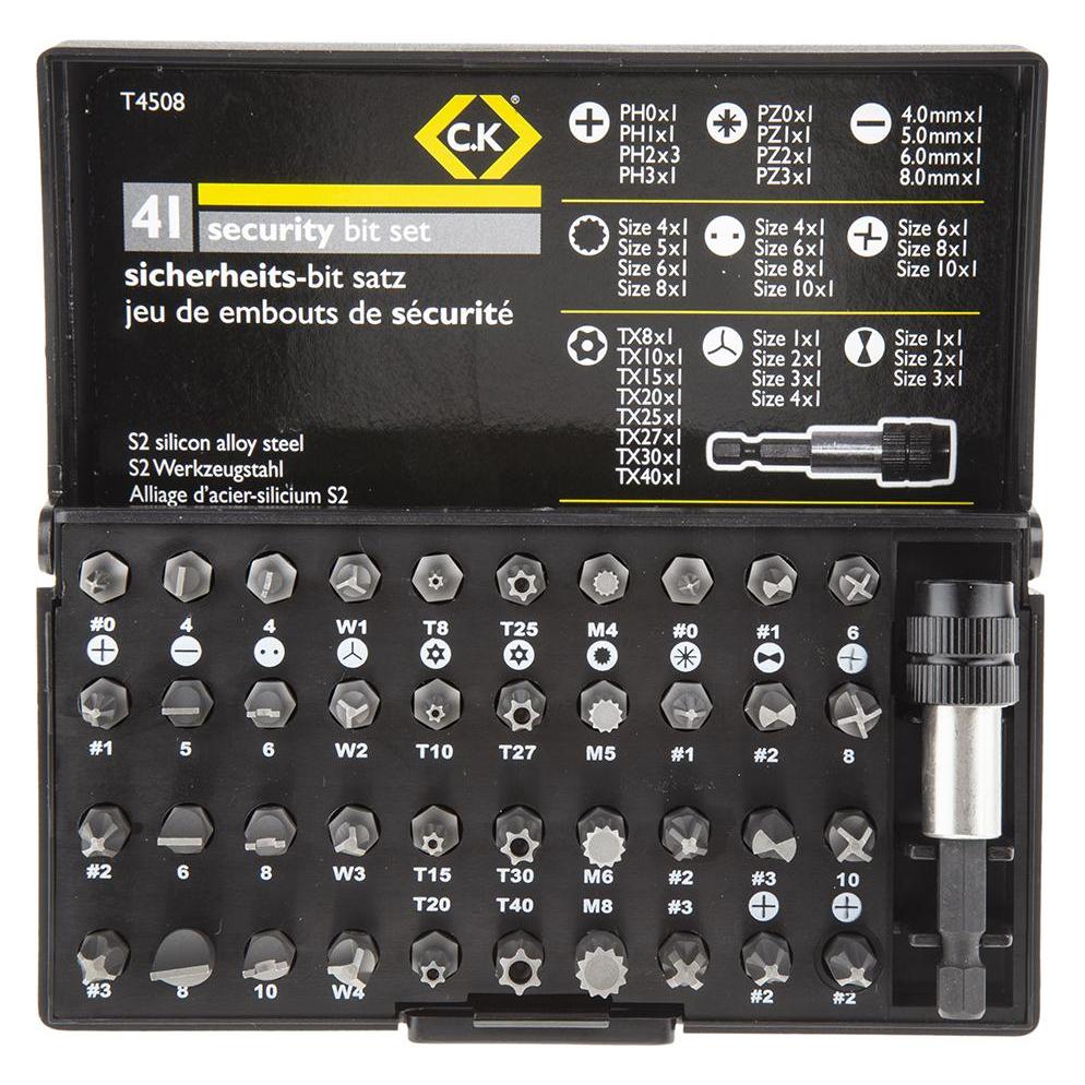 C.K Magma Bit-Set 41teilig T4508 Schlitz (T4508)